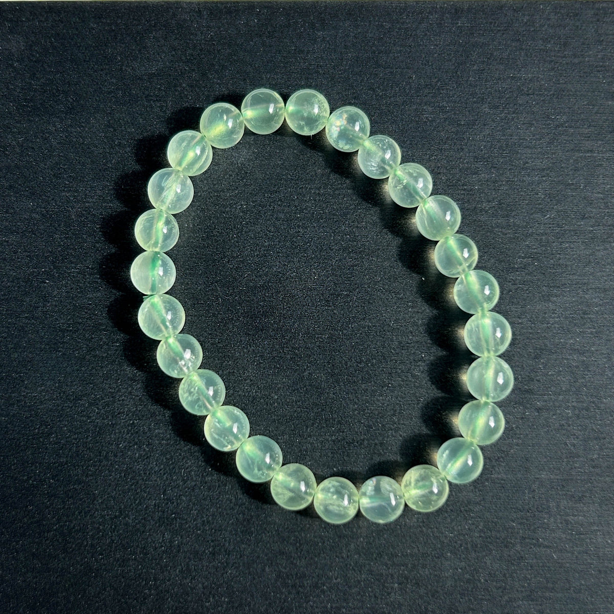 High Quality Prehnite Bracelet in 7-10MM
