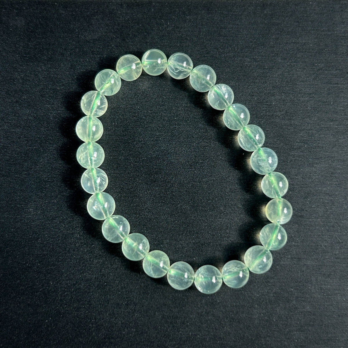 High Quality Prehnite Bracelet in 7-10MM