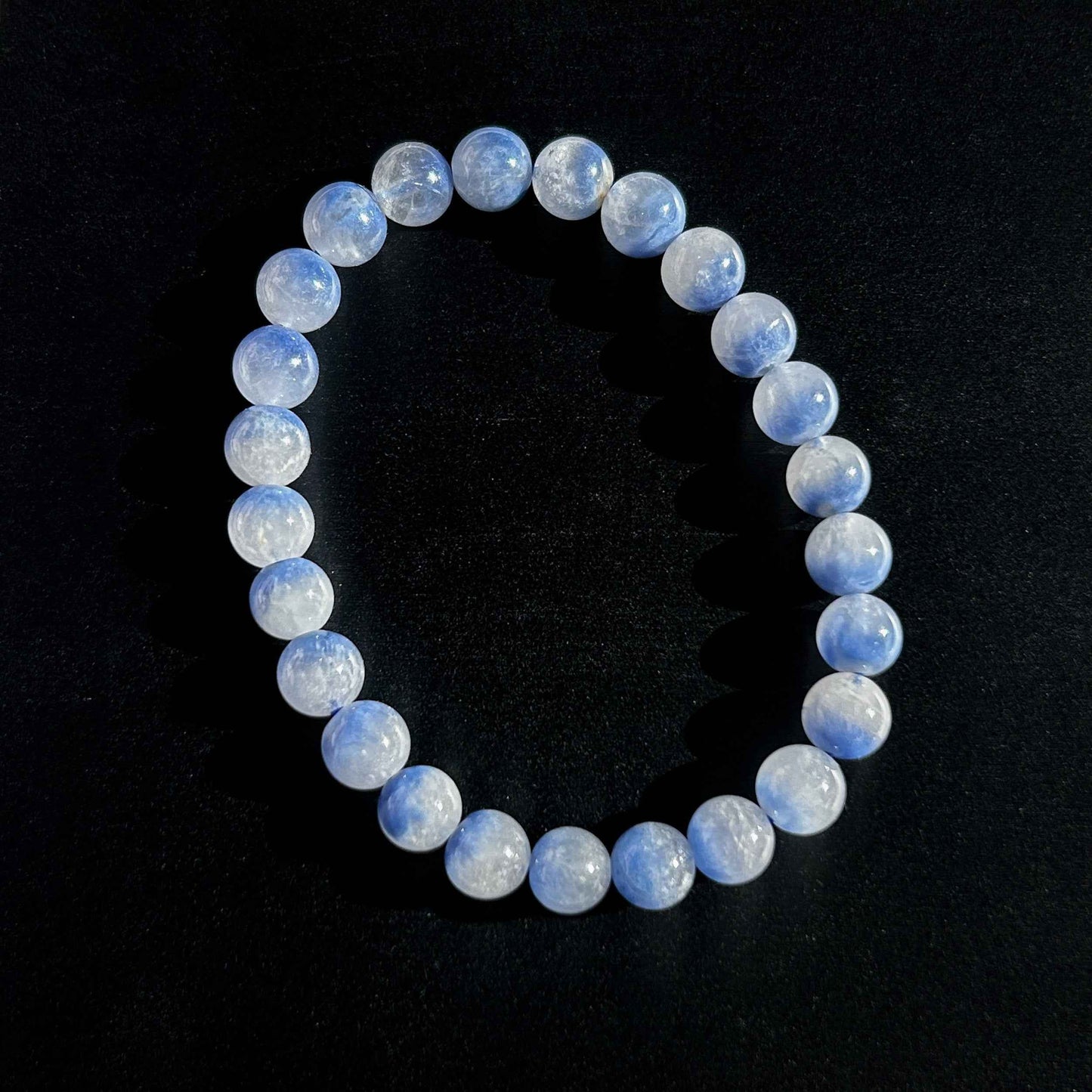 Rare High Quality Dumortierite Bracelet in 7.7MM