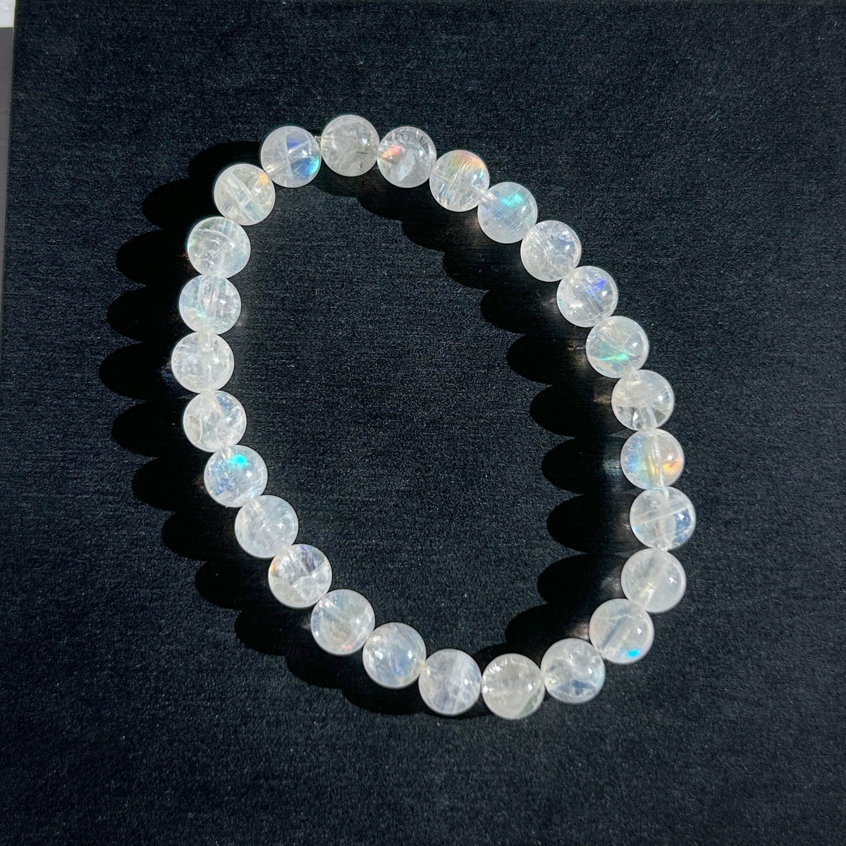Rare Madagascar Moonstone Bracelet in 7-9MM | Birthstone of June