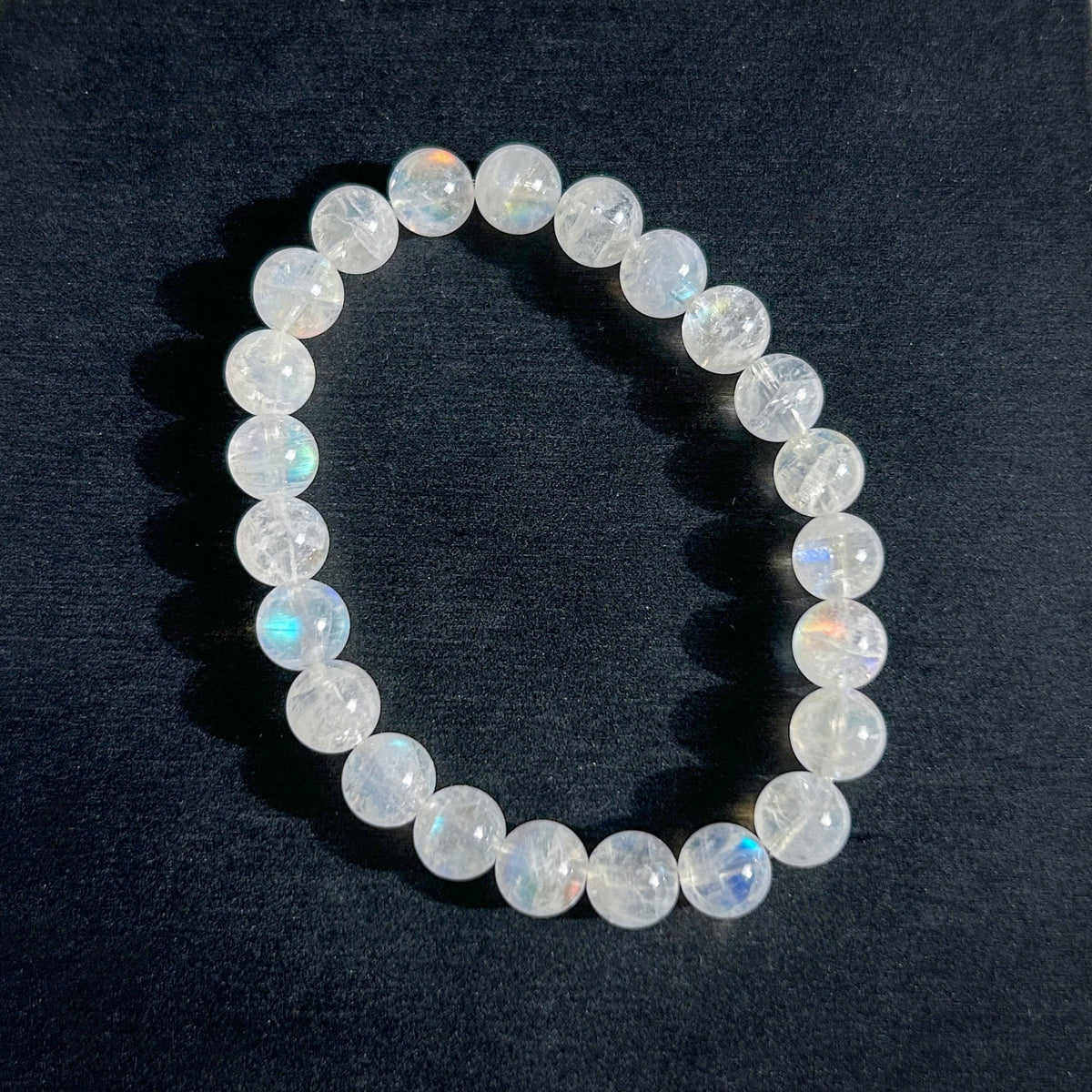 Rare Madagascar Moonstone Bracelet in 7-9MM | Birthstone of June