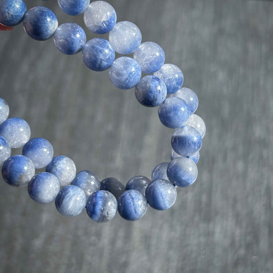 Rare High Quality Dumortierite Bracelet in 7.7MM
