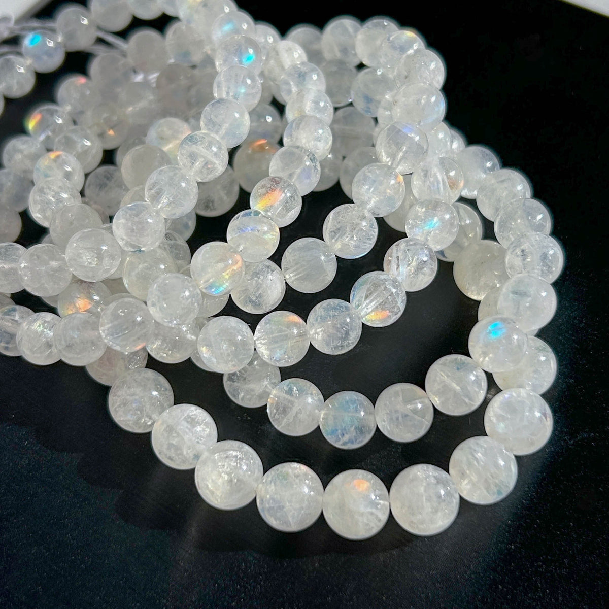 Rare Madagascar Moonstone Bracelet in 7-9MM | Birthstone of June