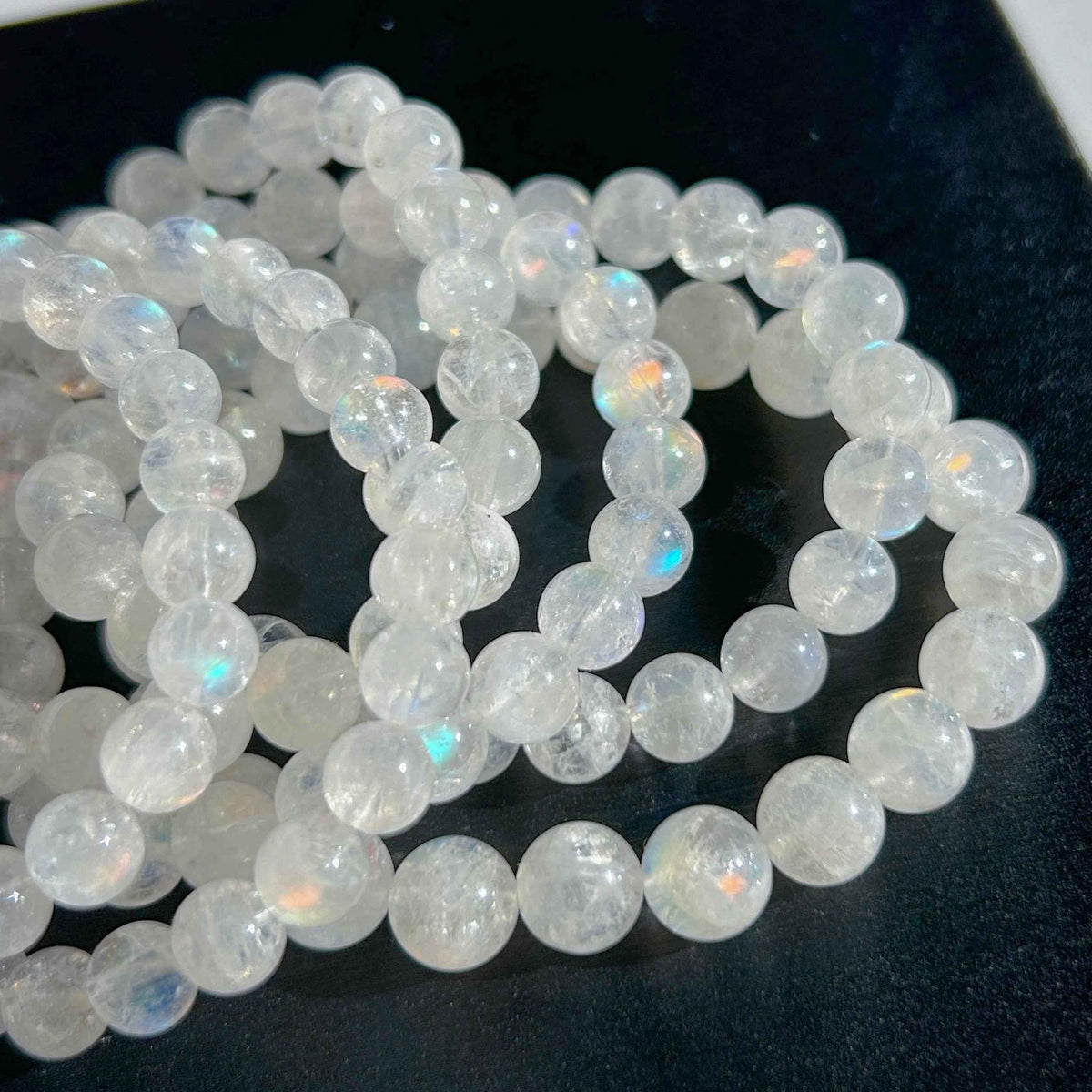 Rare Madagascar Moonstone Bracelet in 7-9MM | Birthstone of June
