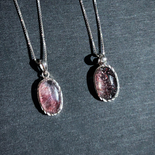 Top Quality Lepidocrocite Super7 925 Silver Small Pendant (chain excluded)