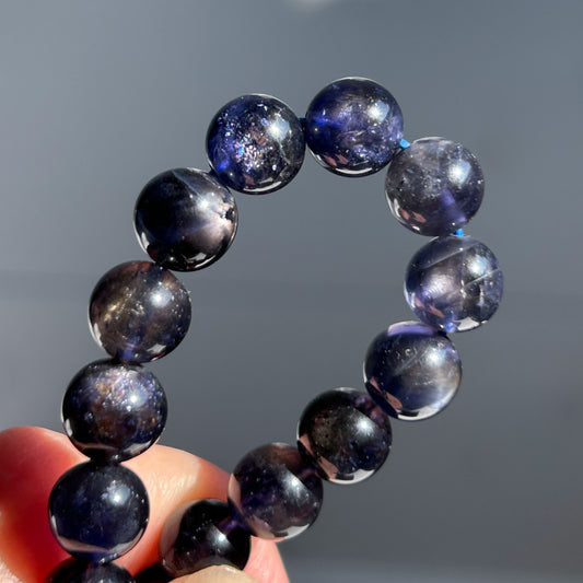 Top Quality Starry Iolite Bracelet in 9.7MM