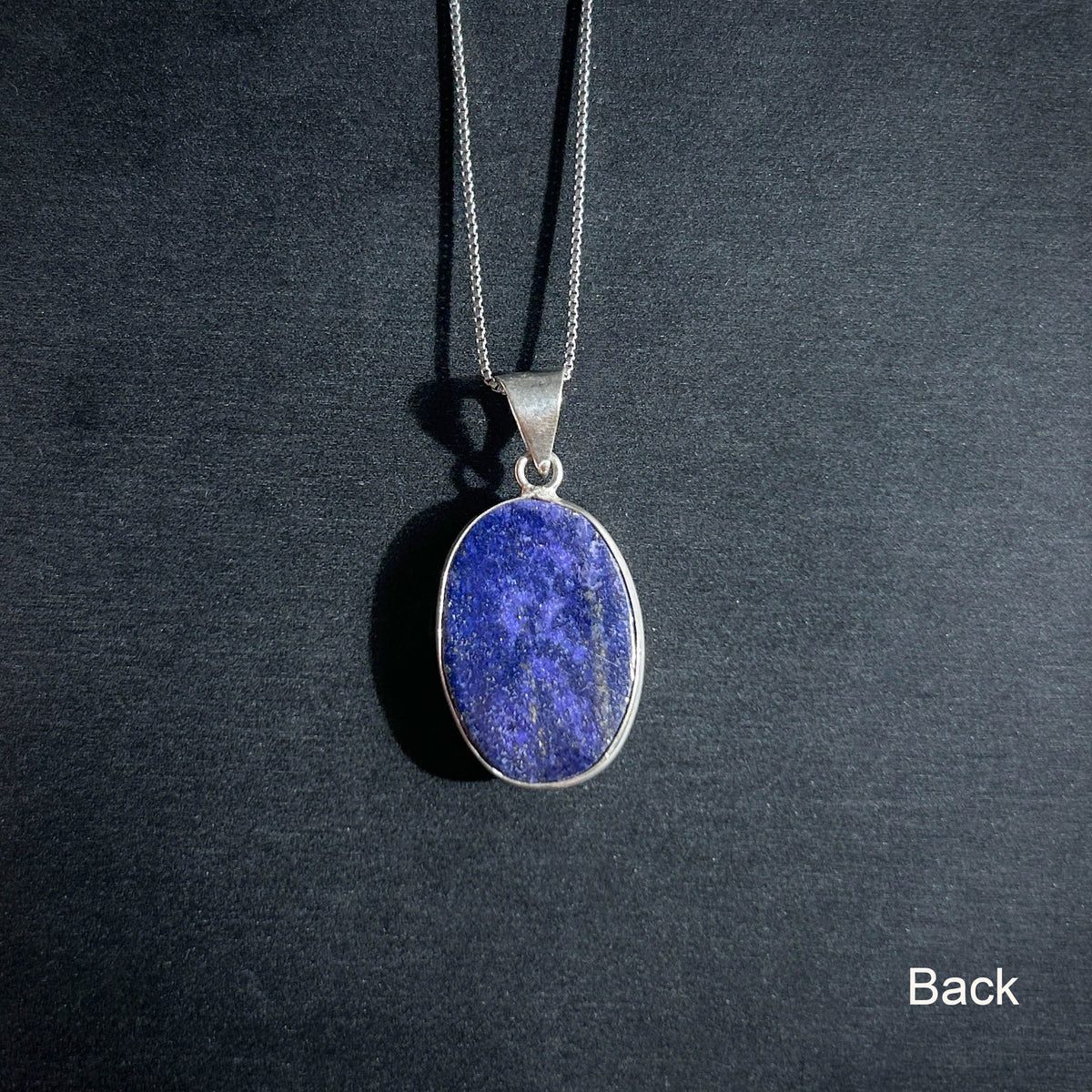 Lapis Lazuli 925 Sterling Silver Pendant (chain excluded)