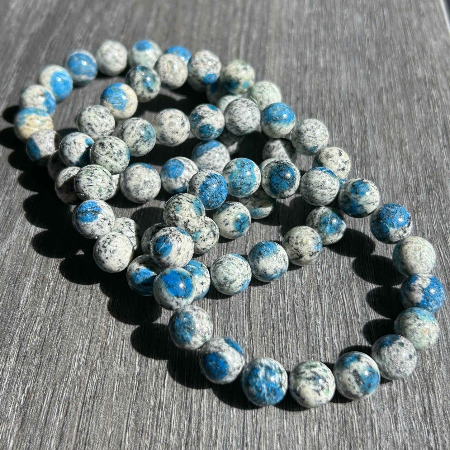 Rare Natural K2 Large Bracelet in 11 to 12MM