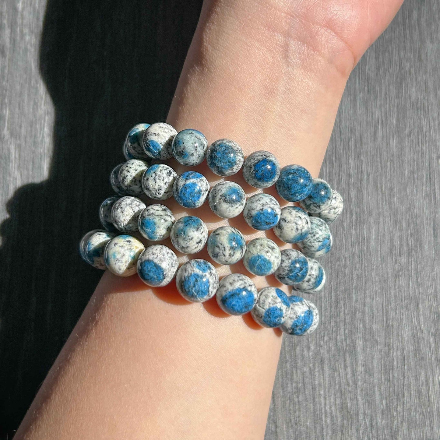 Rare Natural K2 Large Bracelet in 11 to 12MM