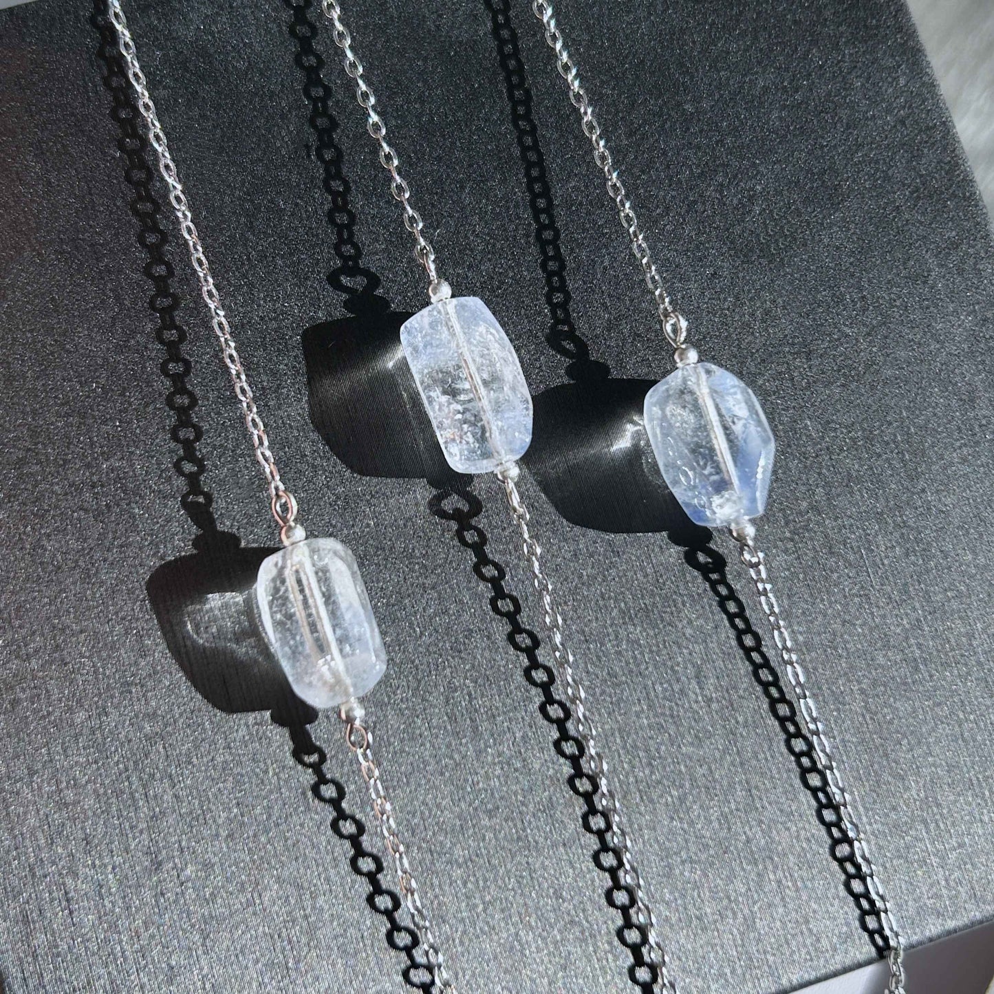 Rare Faceted Dumortierite Adjustable Silver Bracelet