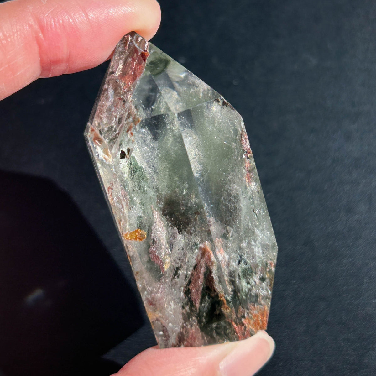 Rare Garden Quartz Points | Faceted Standing Stone