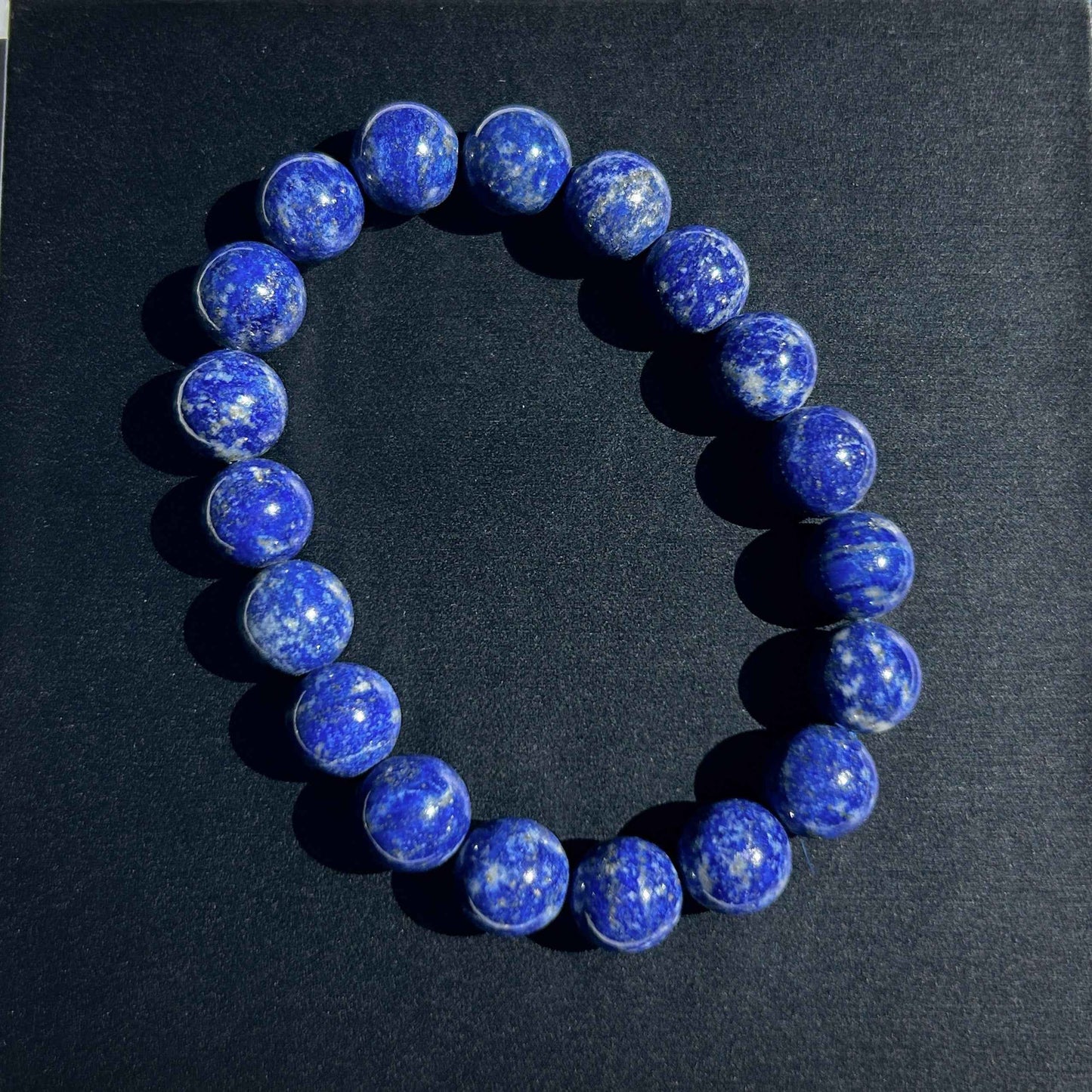 Natural Lapis Lazuli Lazurite Bracelet in 8 to 10MM