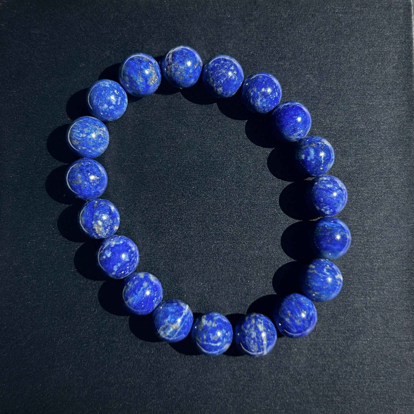 Natural Lapis Lazuli Lazurite Bracelet in 8 to 10MM