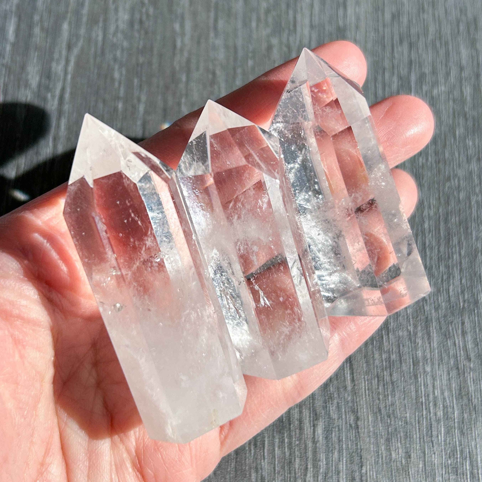 Clear Quartz Points Standing Stone