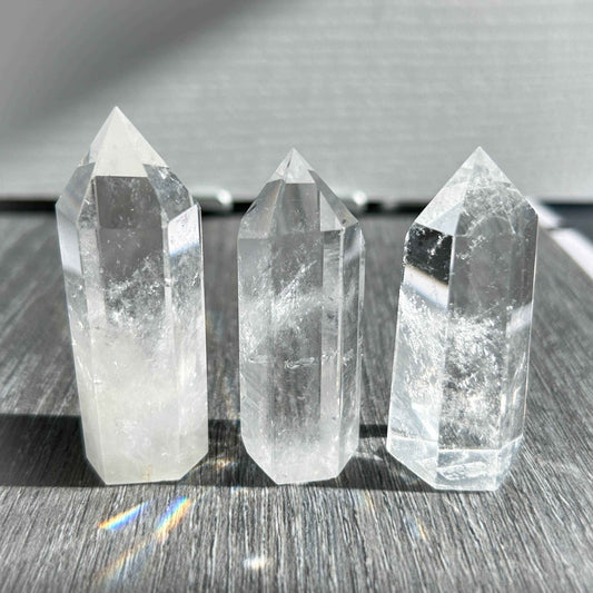 Clear Quartz Points Standing Stone