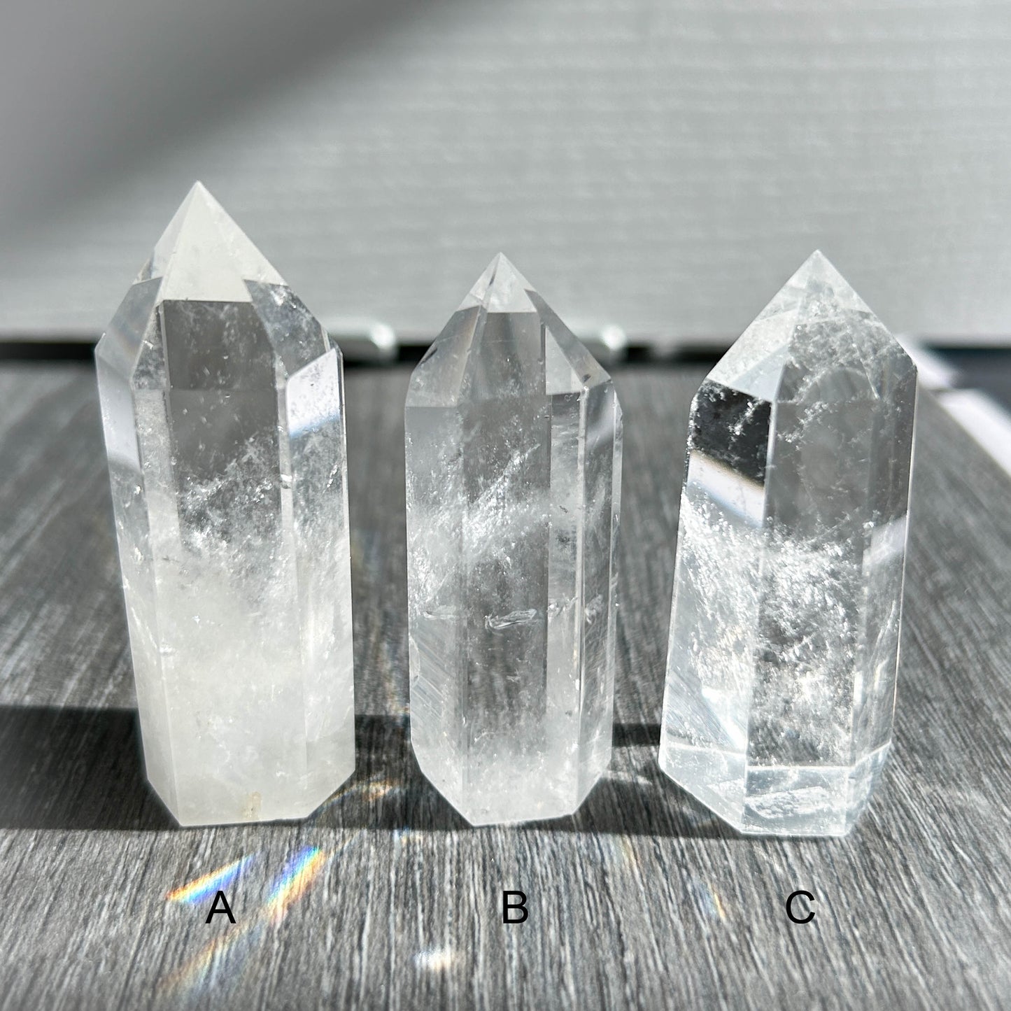 Clear Quartz Points Standing Stone
