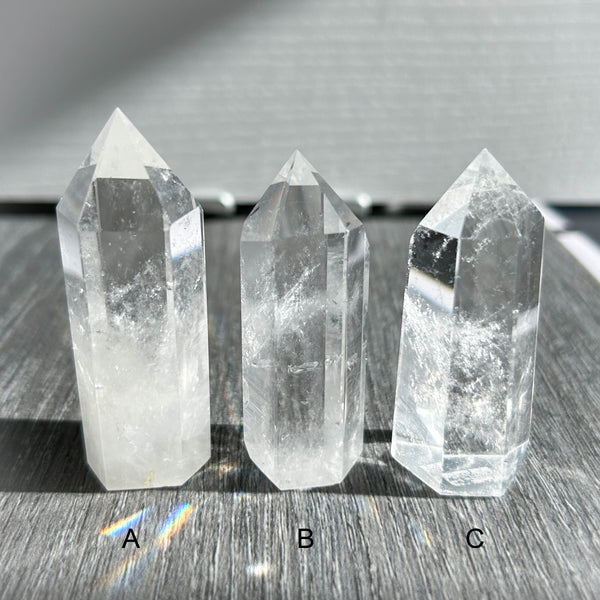 Clear Quartz Points Standing Stone – Crystal Moment