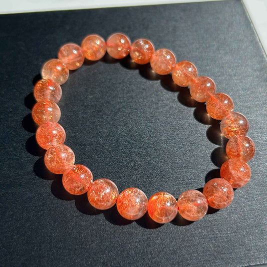 High Quality Starry Sunstone Bracelet in 9MM | Lepidocrocite