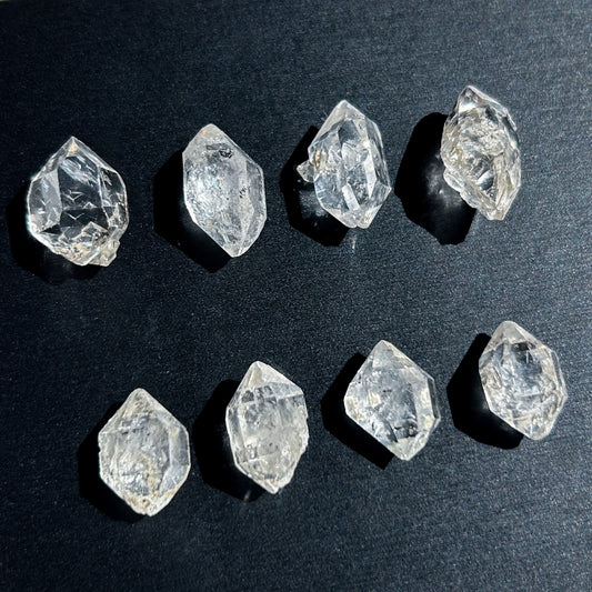 Herkimer Diamond Raw Crystal Specimen | Meditation Stone DIY Craft