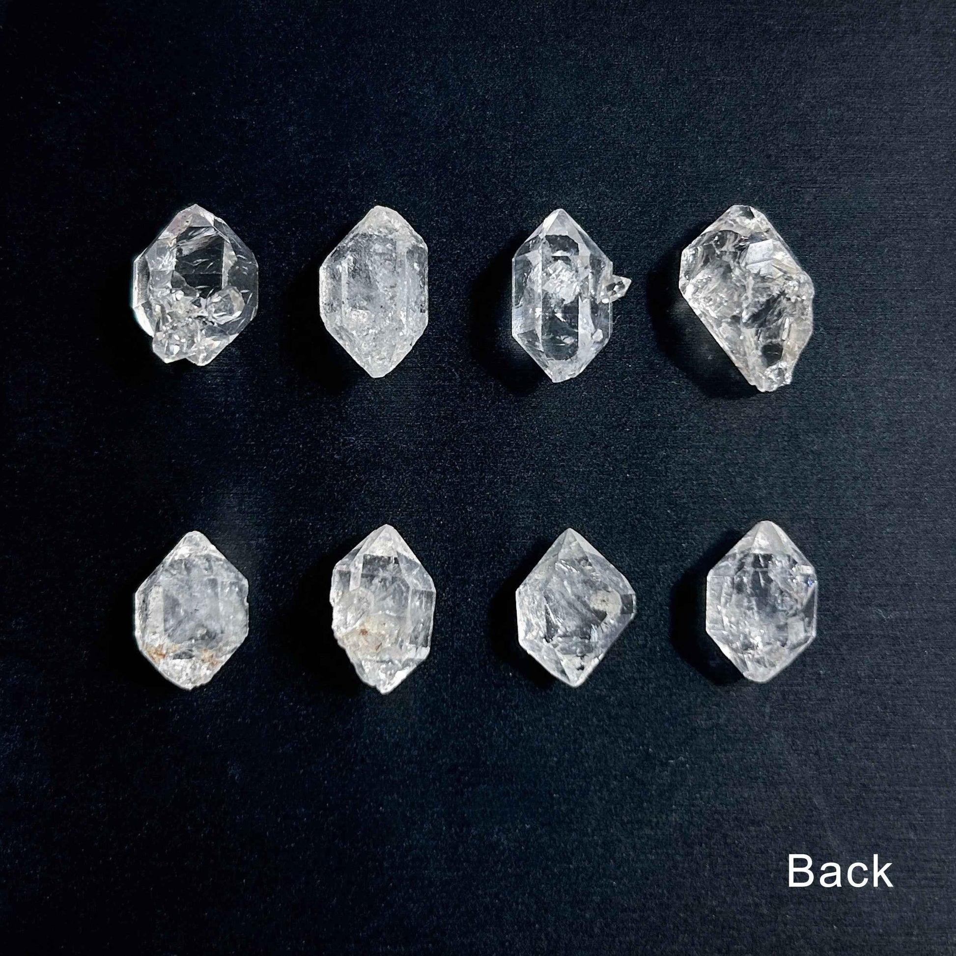 Herkimer Diamond Raw Crystal Specimen: Double-Terminated Meditation Stone DIY Craft