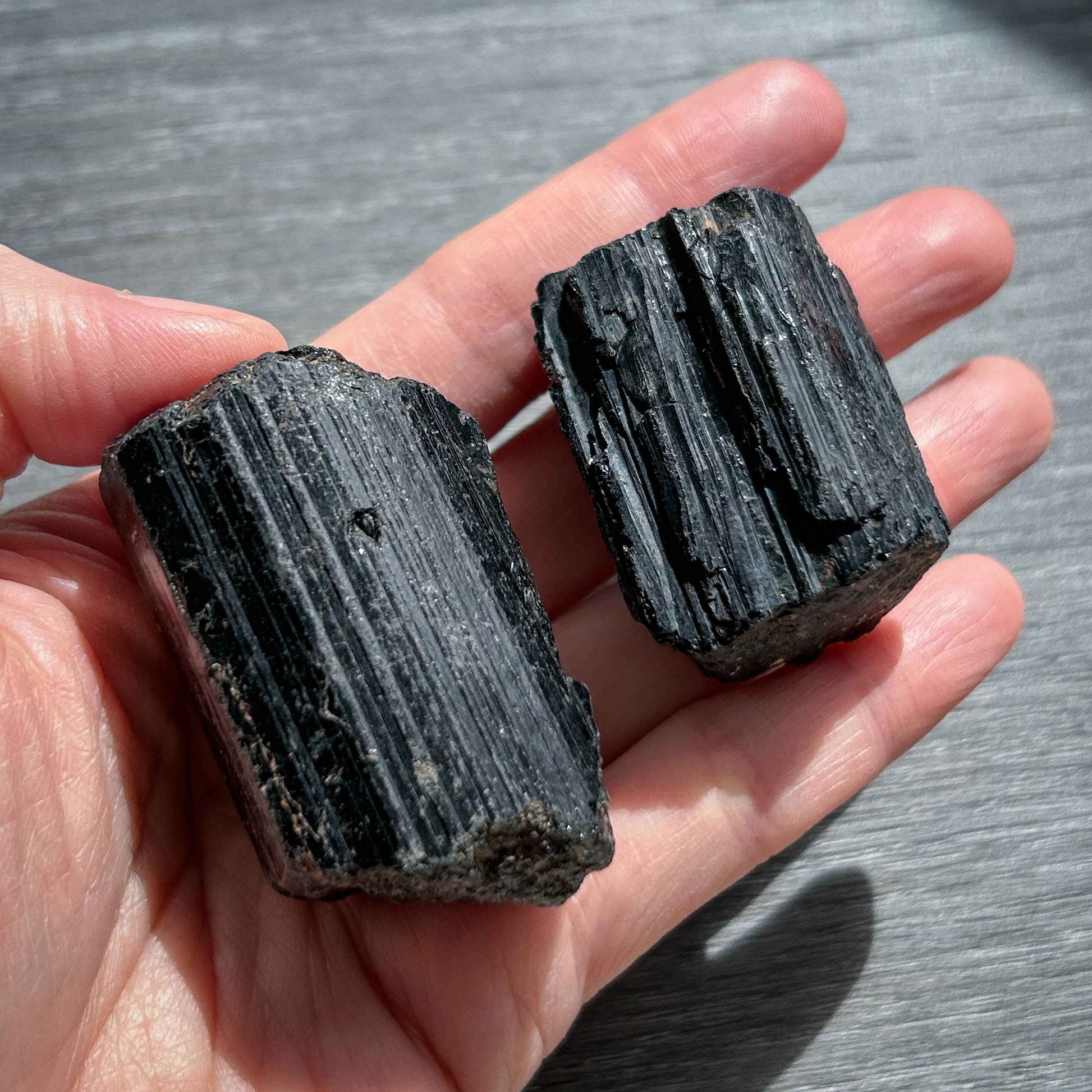 Natural Black Tourmaline Mineral Specimen