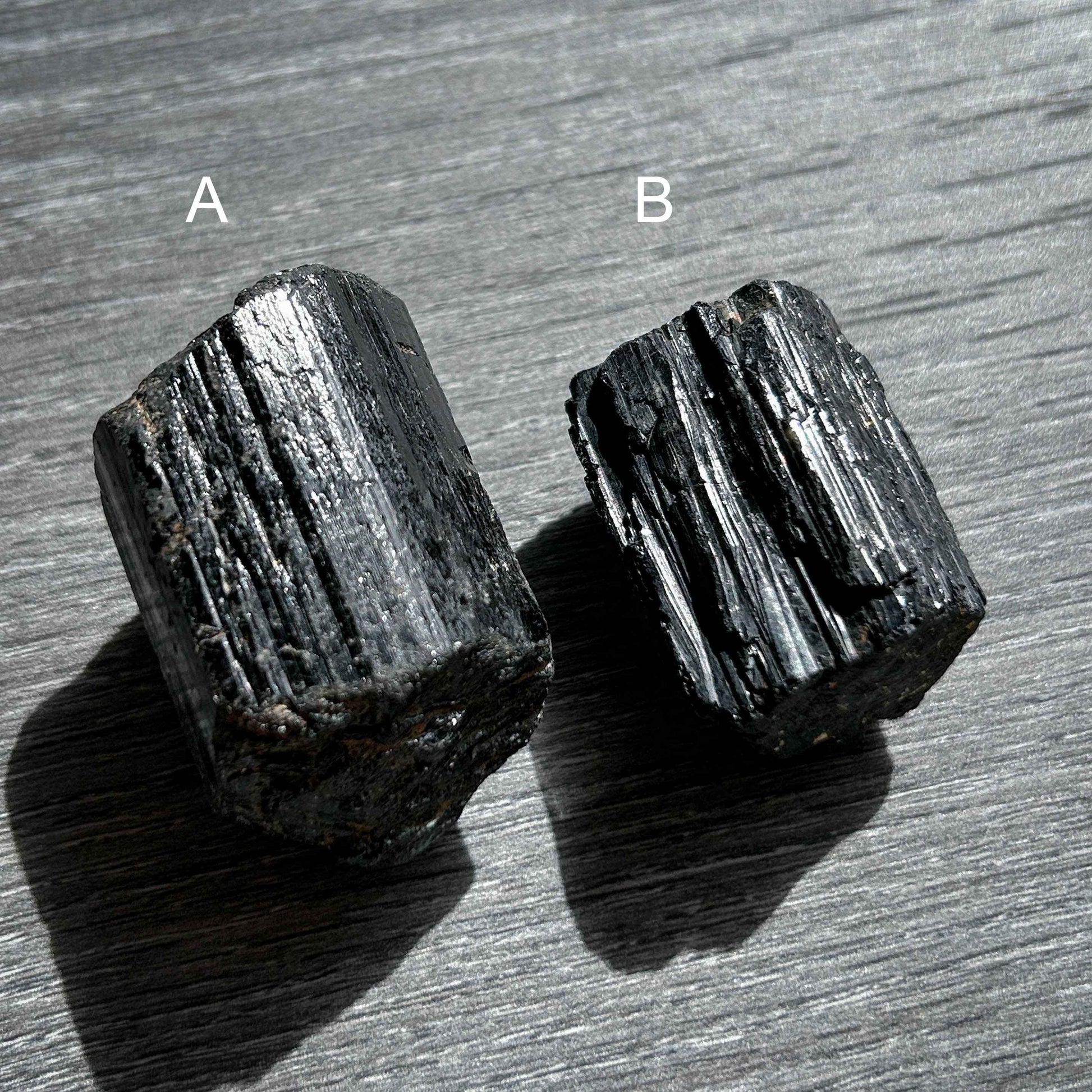 Natural Black Tourmaline Mineral Specimen