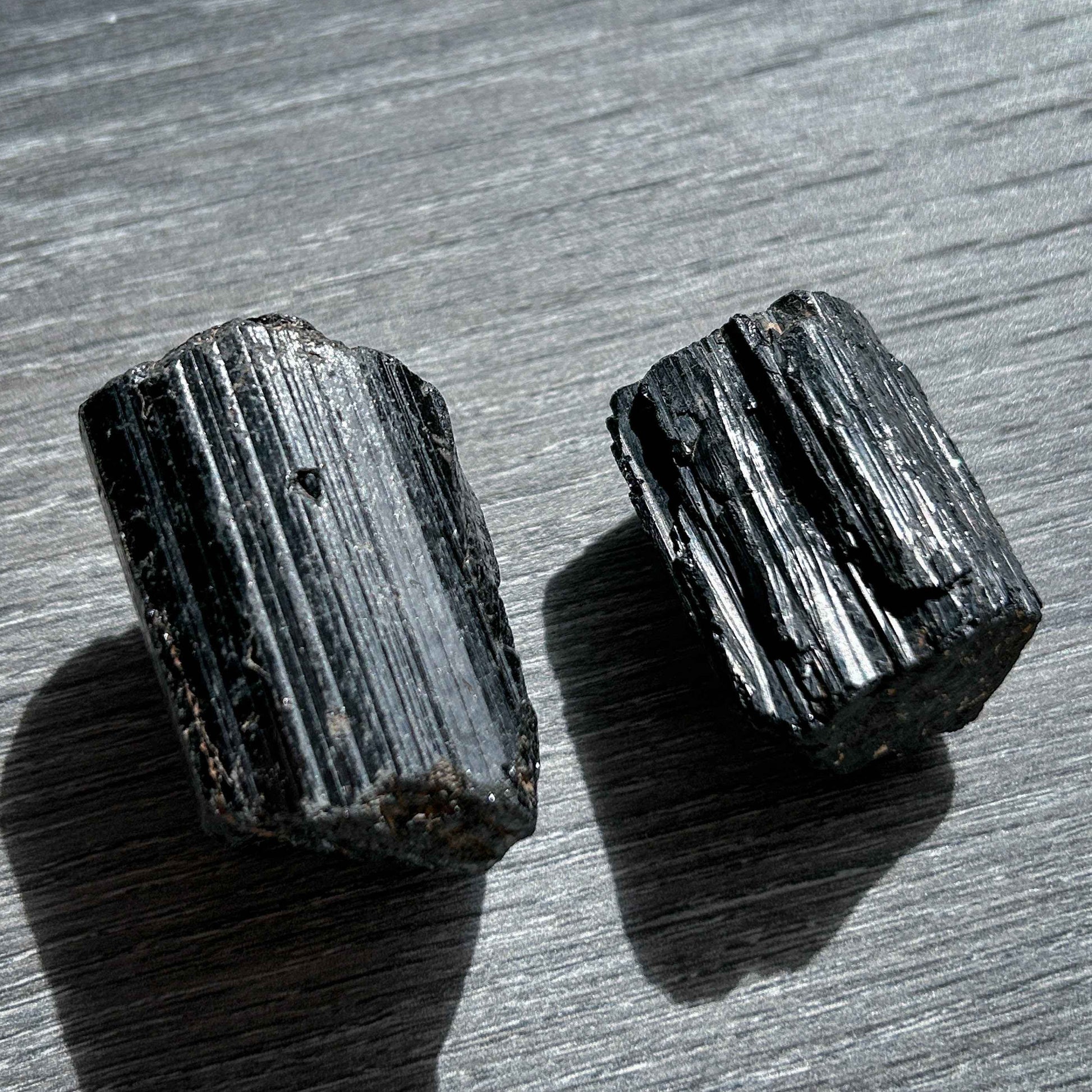 Natural Black Tourmaline Mineral Specimen