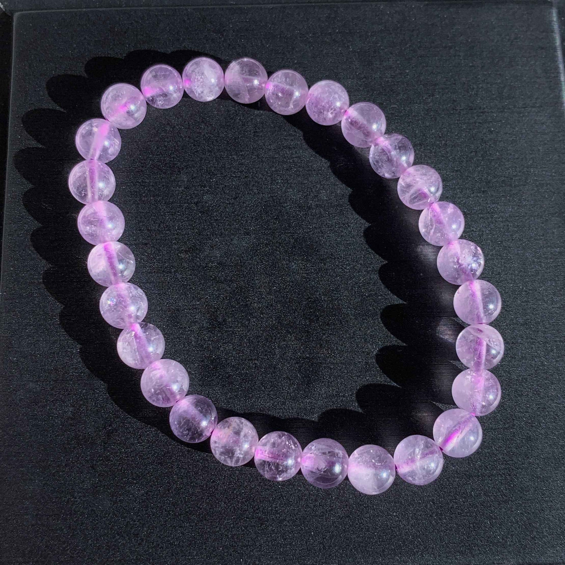 Natural Lavender Amethyst Bracelet in 7 to 10MM