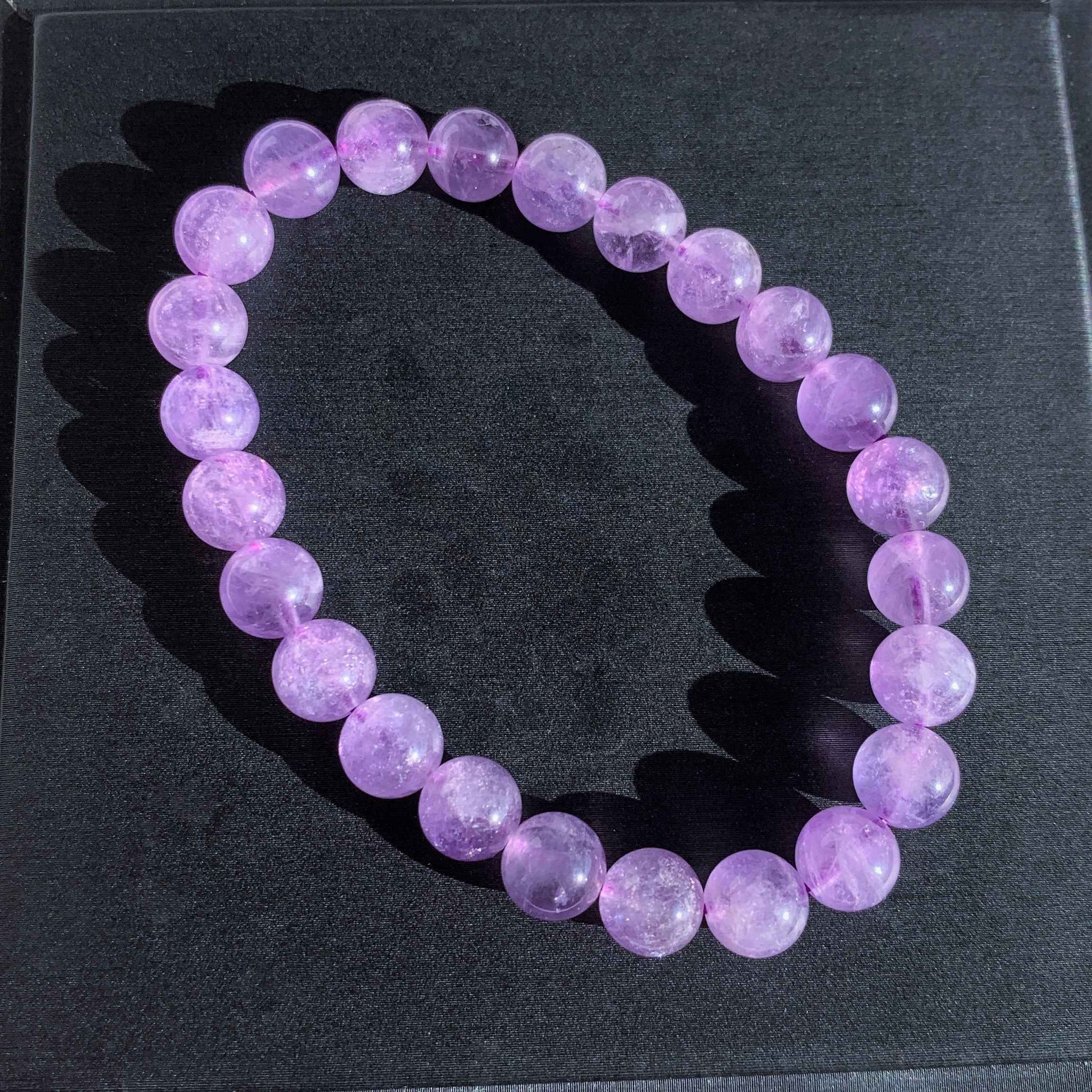 Natural Lavender Amethyst Bracelet in 7 to 10MM