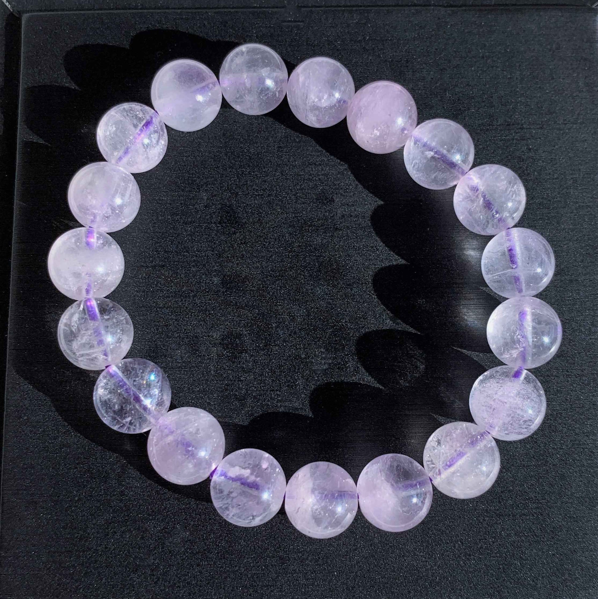 Natural Lavender Amethyst Bracelet in 7 to 10MM