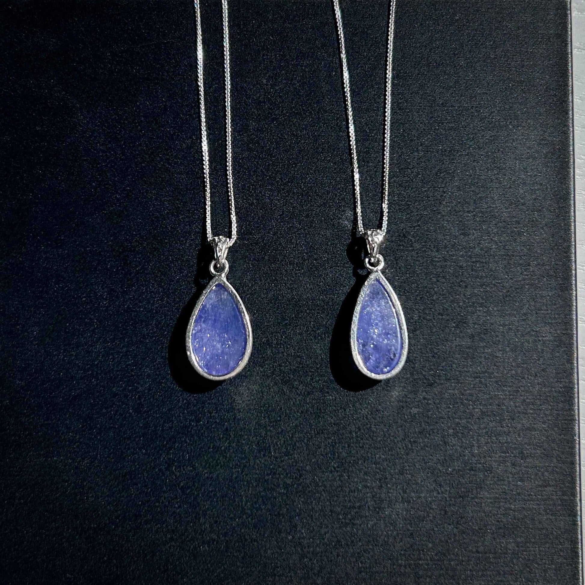 Rare High Quality Tanzanite 925 Sterling Silver Small Pendant (chain excluded)
