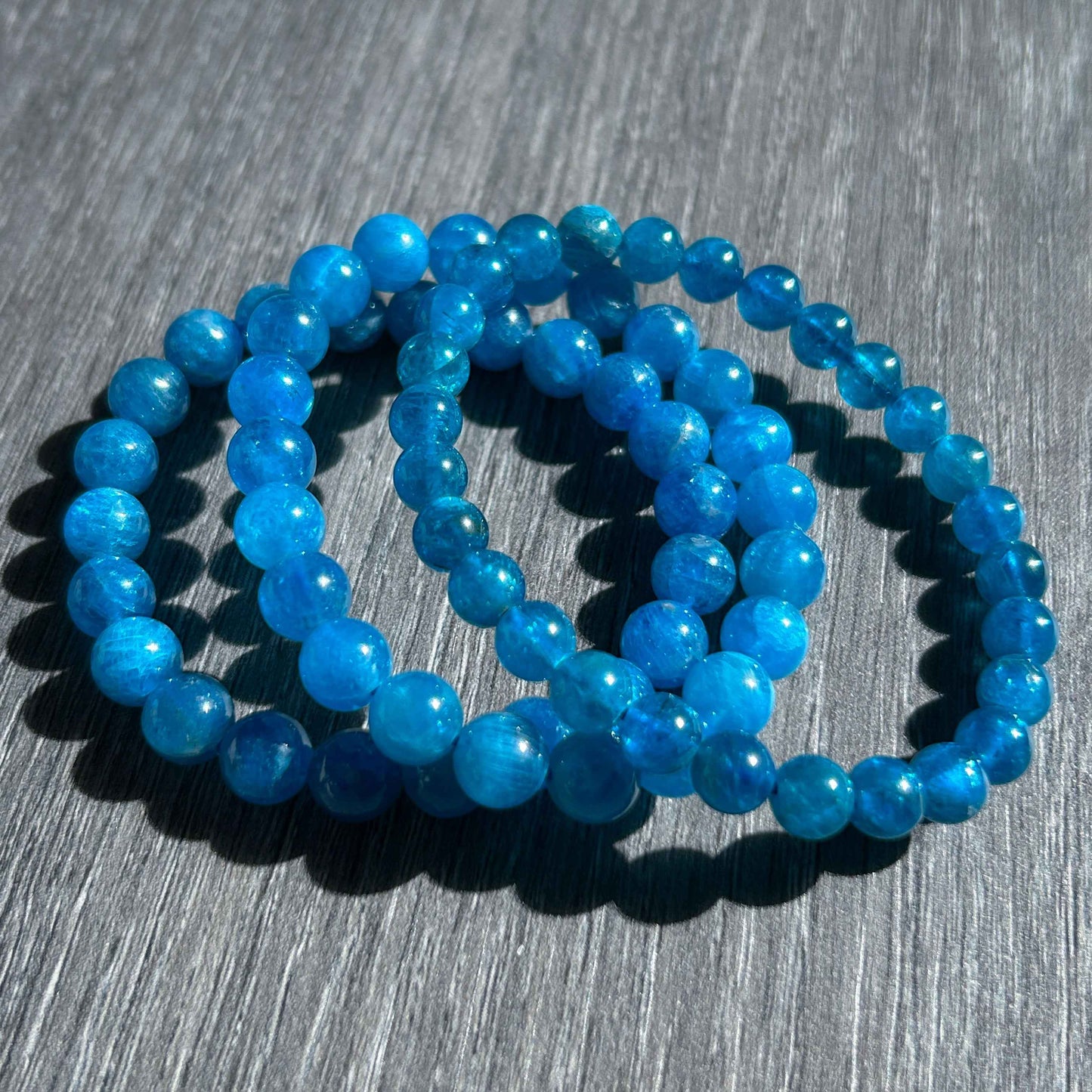 Rare High Quality Apatite Bracelet in 7 to 8MM