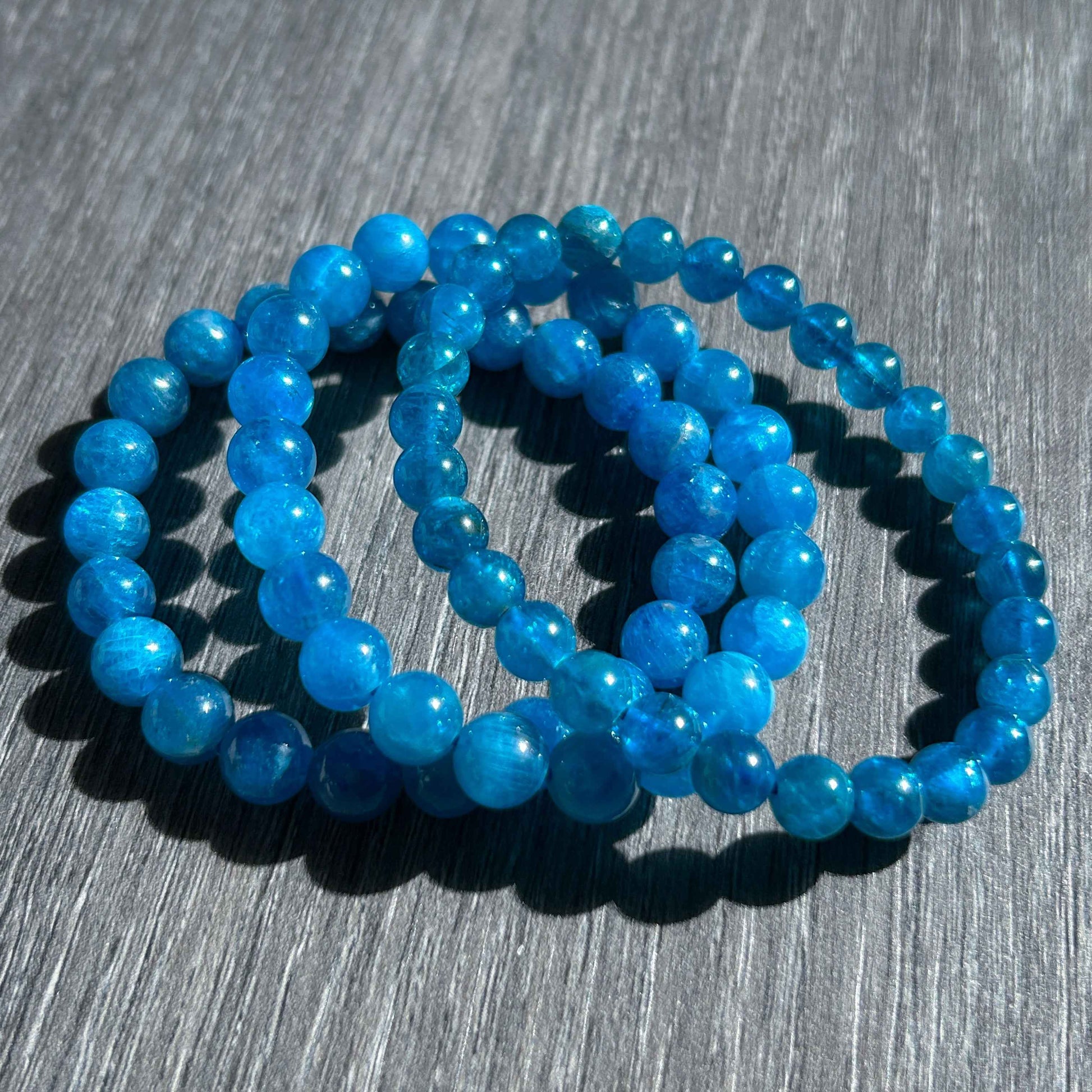 Rare High Quality Apatite Bracelet in 7 to 8MM