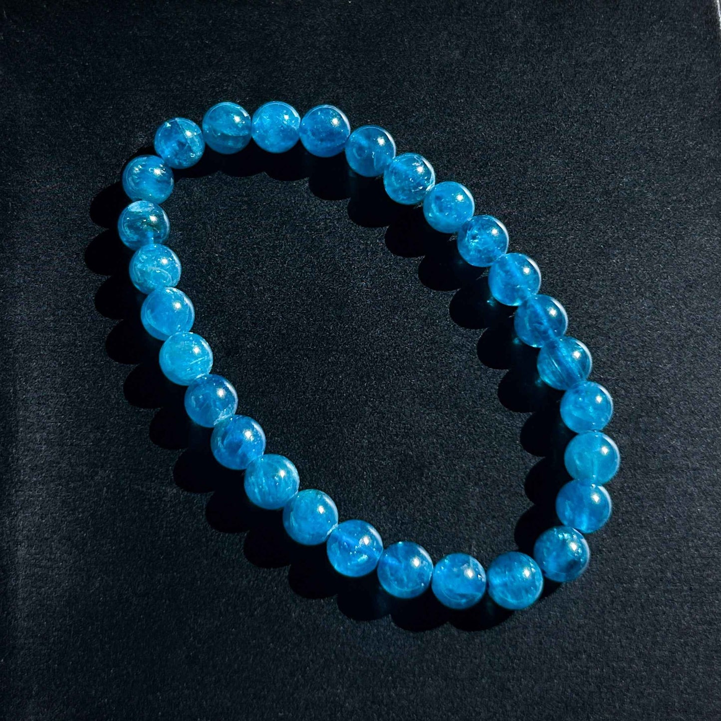 Rare High Quality Apatite Bracelet in 7 to 8MM