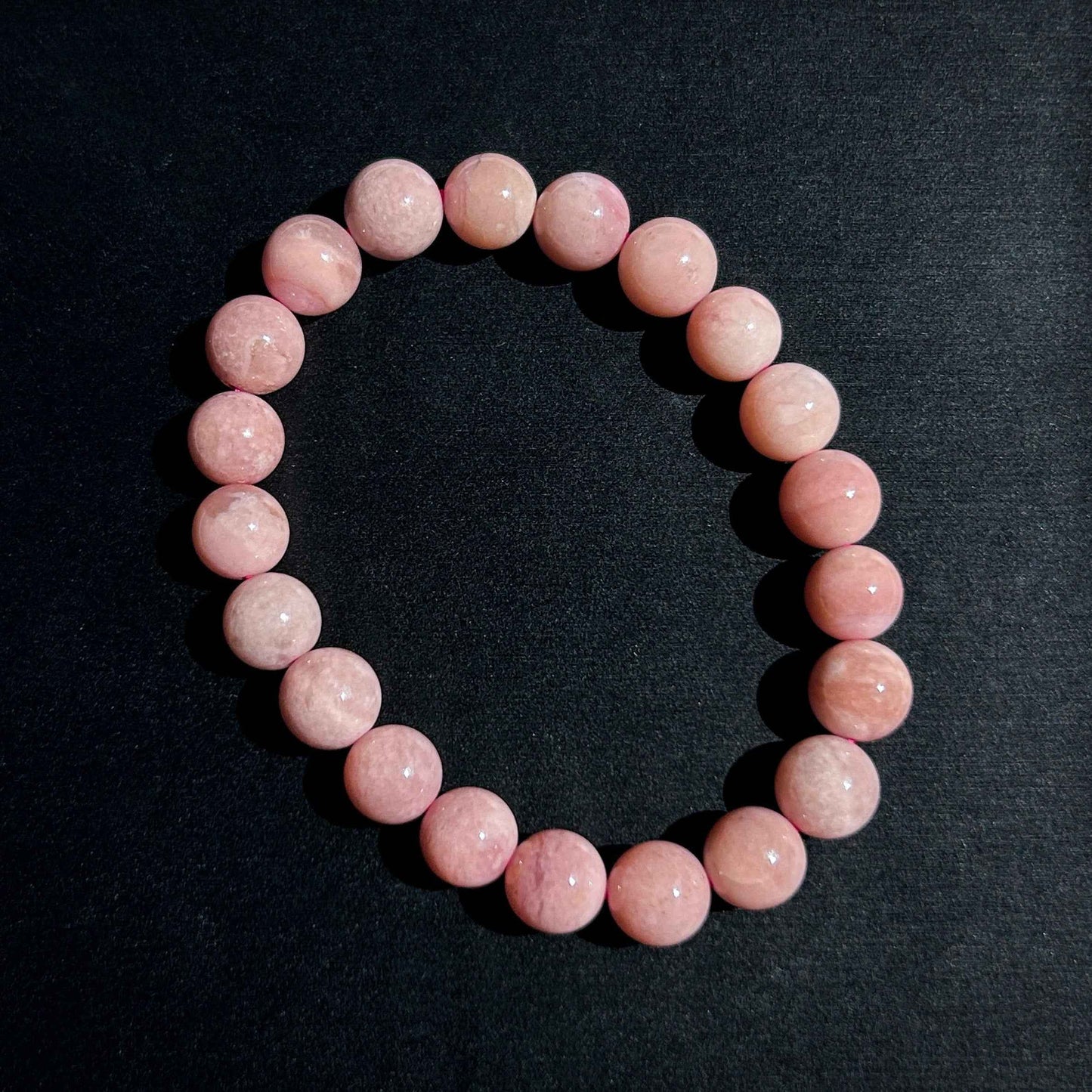 Rare Top Quality Natural Pink Opal Bracelet in 6 to 11MM
