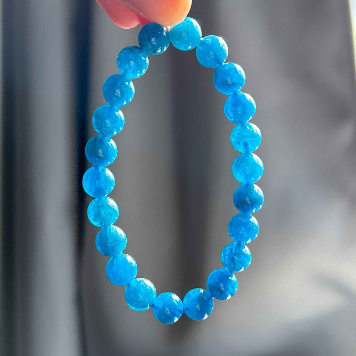 Rare High Quality Apatite Bracelet in 7 to 8MM