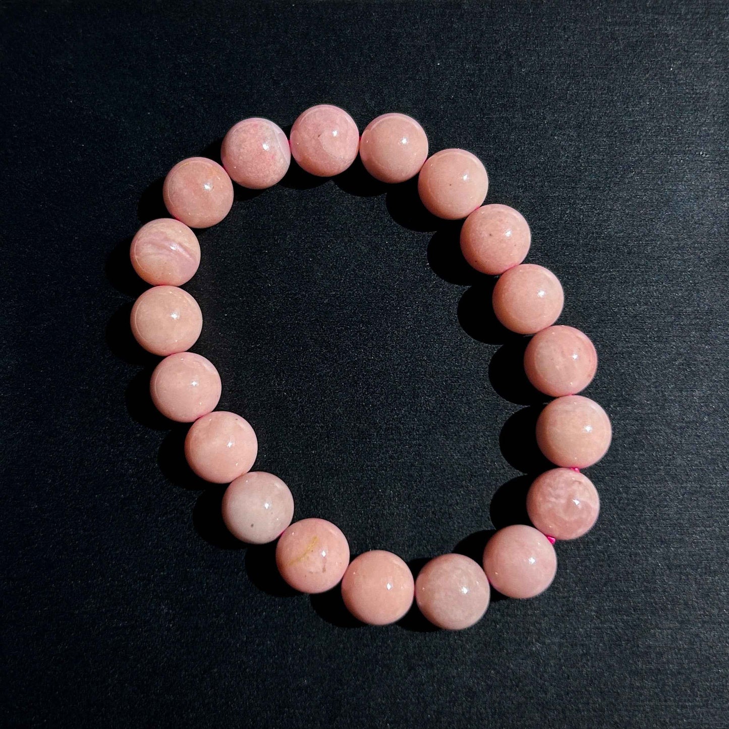 Rare Top Quality Natural Pink Opal Bracelet in 6 to 11MM