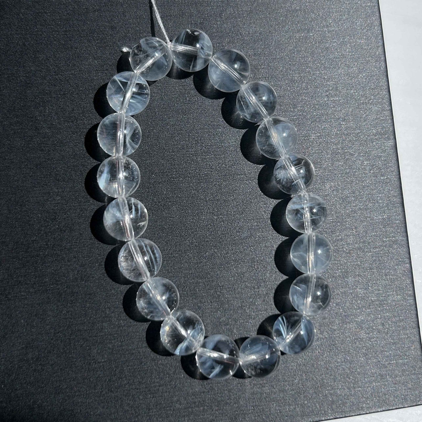 Rare Top Quality Blue Needle Quartz Bracelet in 10.3MM
