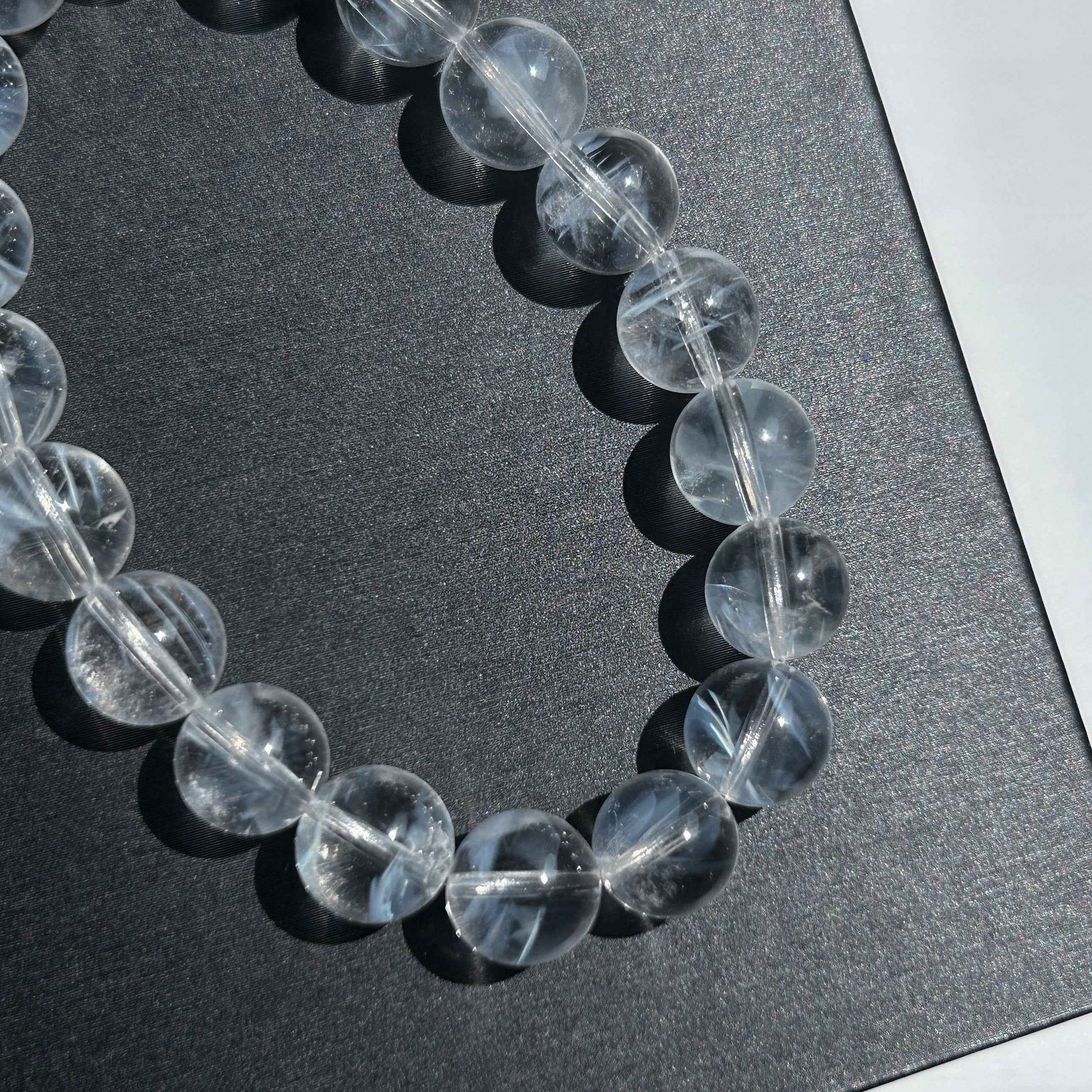 Rare Top Quality Blue Needle Quartz Bracelet in 10.3MM