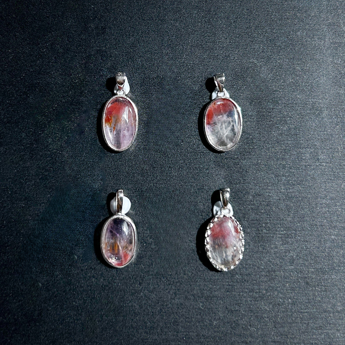 Auralite 925 Sterling Silver Small Pendant Necklace Bracelet