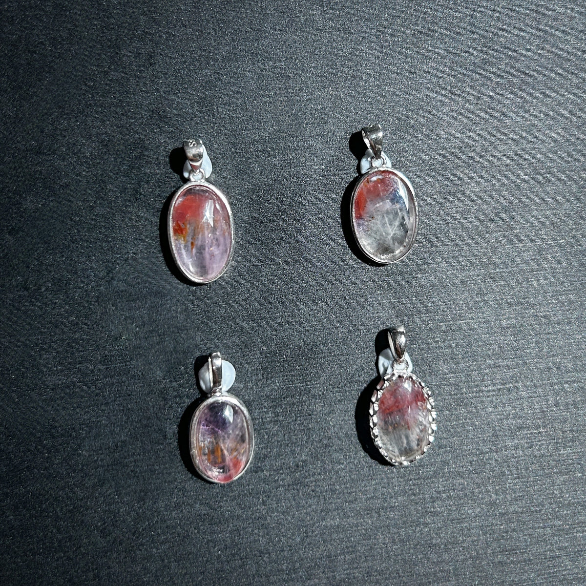 Auralite 925 Sterling Silver Small Pendant Necklace Bracelet