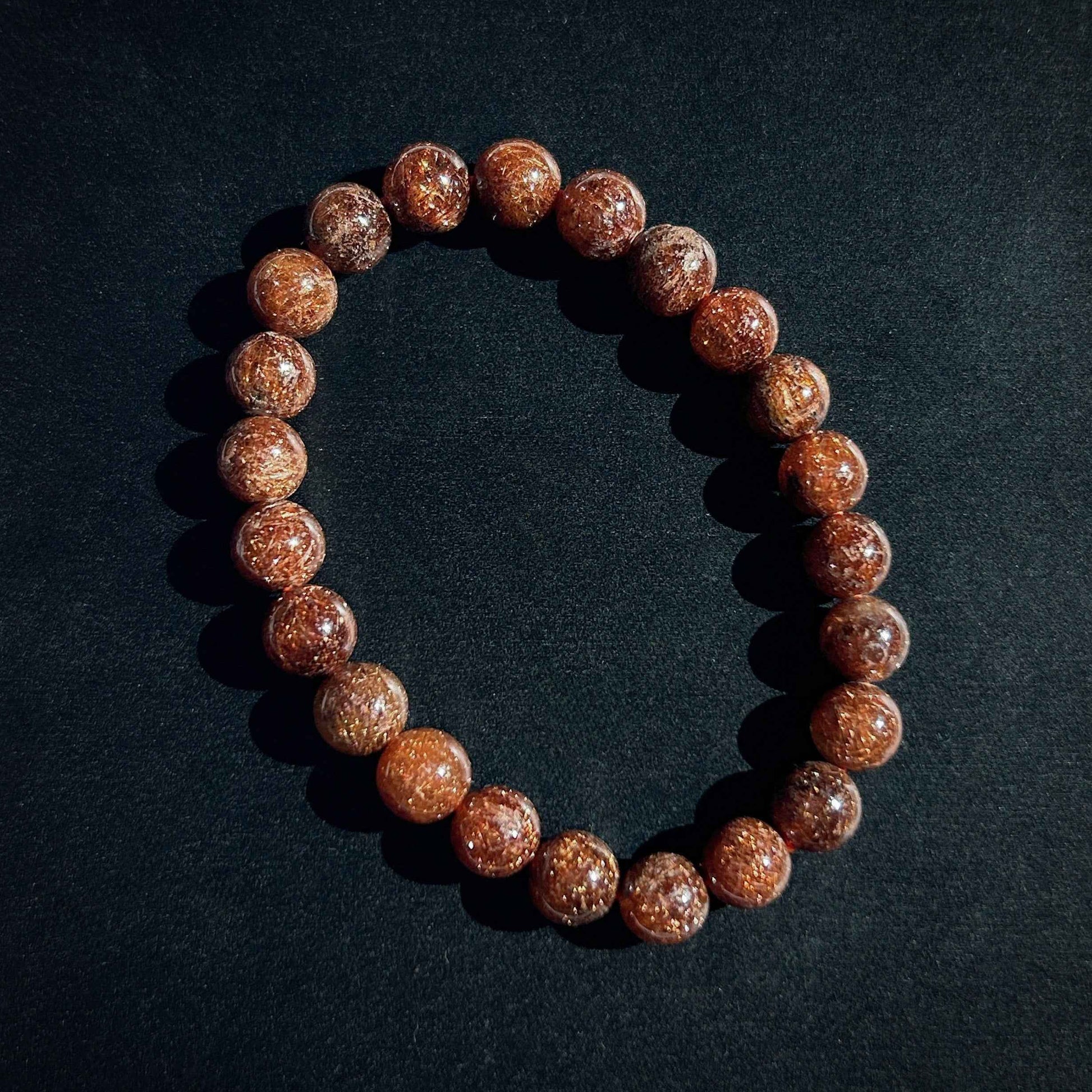 High Quality Copper Rutilated Quartz Bracelet in 7 to 10MM