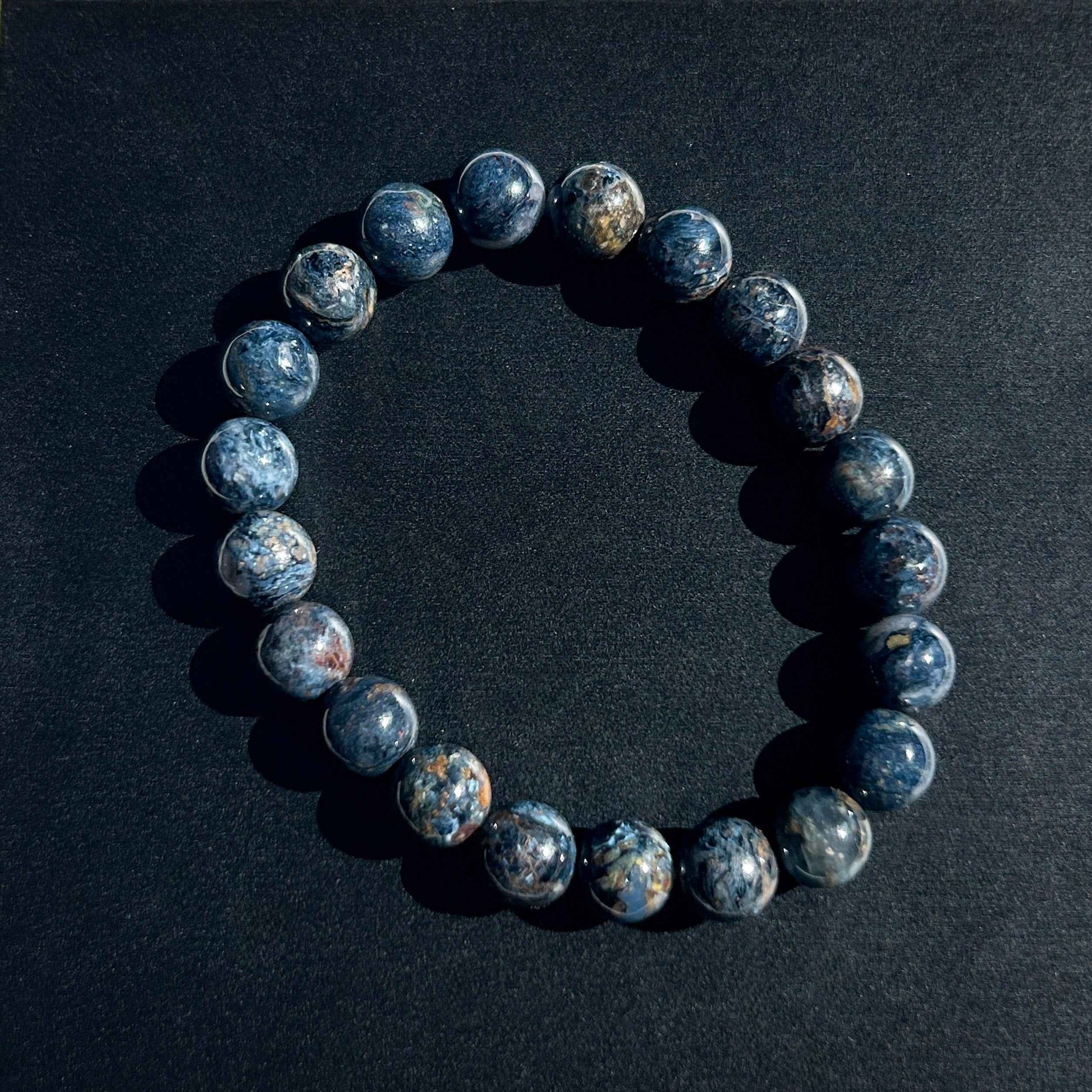 Rare Blue Pietersite Bracelet in 8 to 9MM