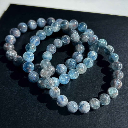 Rare Kyanite with Shining Bracelet in 8 to 10MM