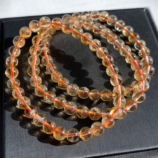 Natural Citrine Bracelet in 6MM