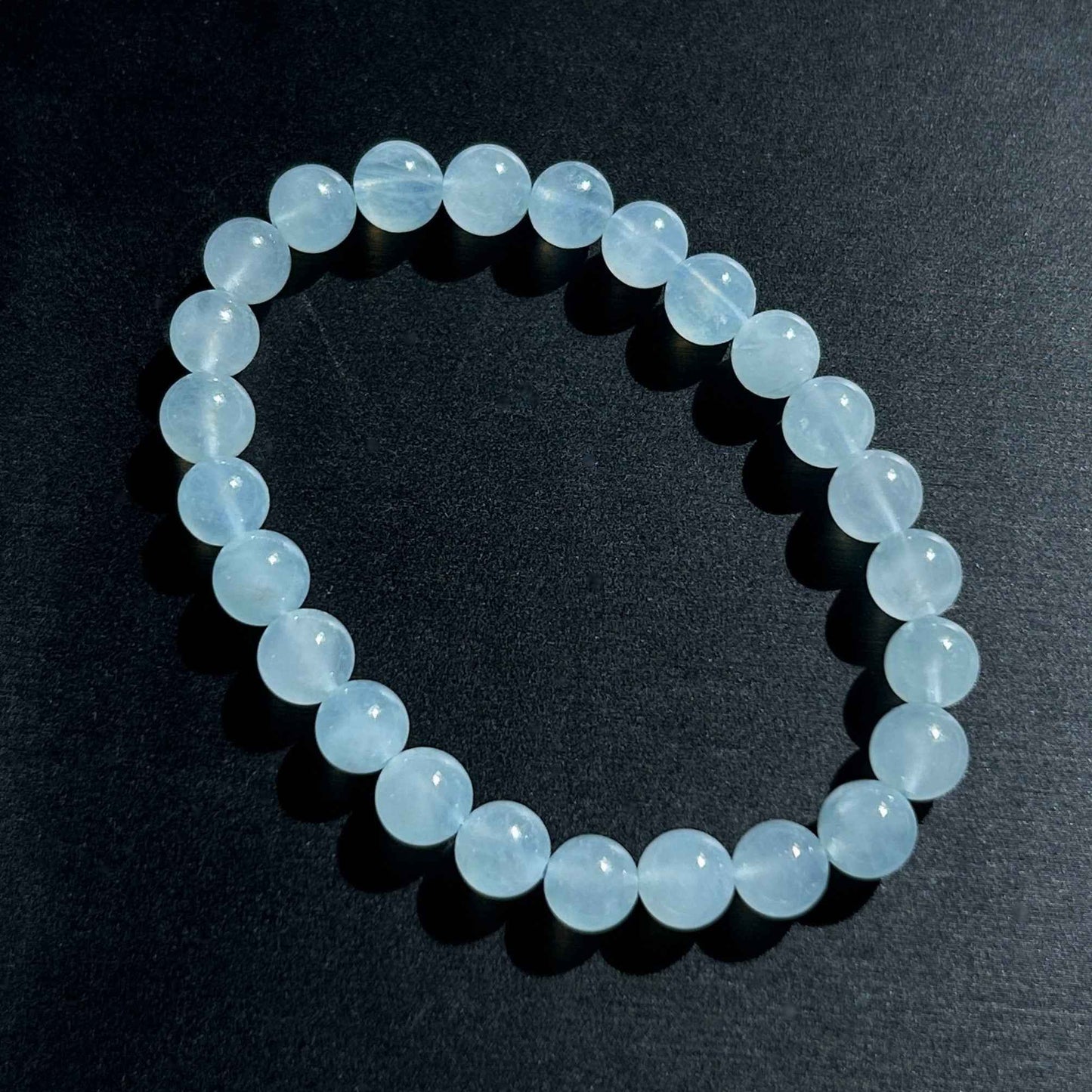 High Quality Aquamarine Bracelet in 7 to 10MM | Birthstone of March