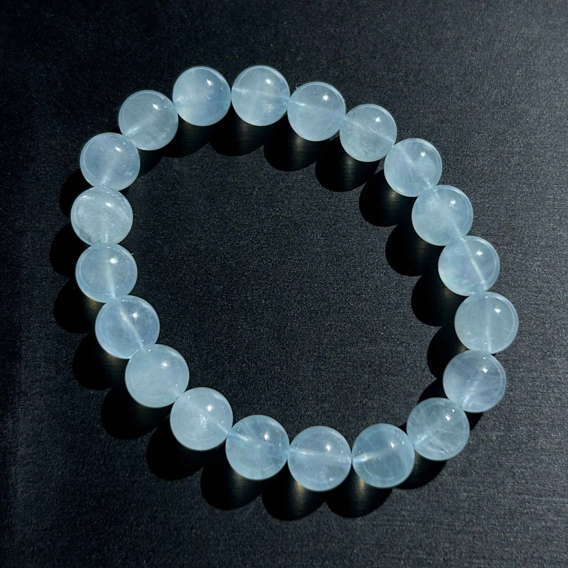 High Quality Aquamarine Bracelet in 7 to 10MM | Birthstone of March