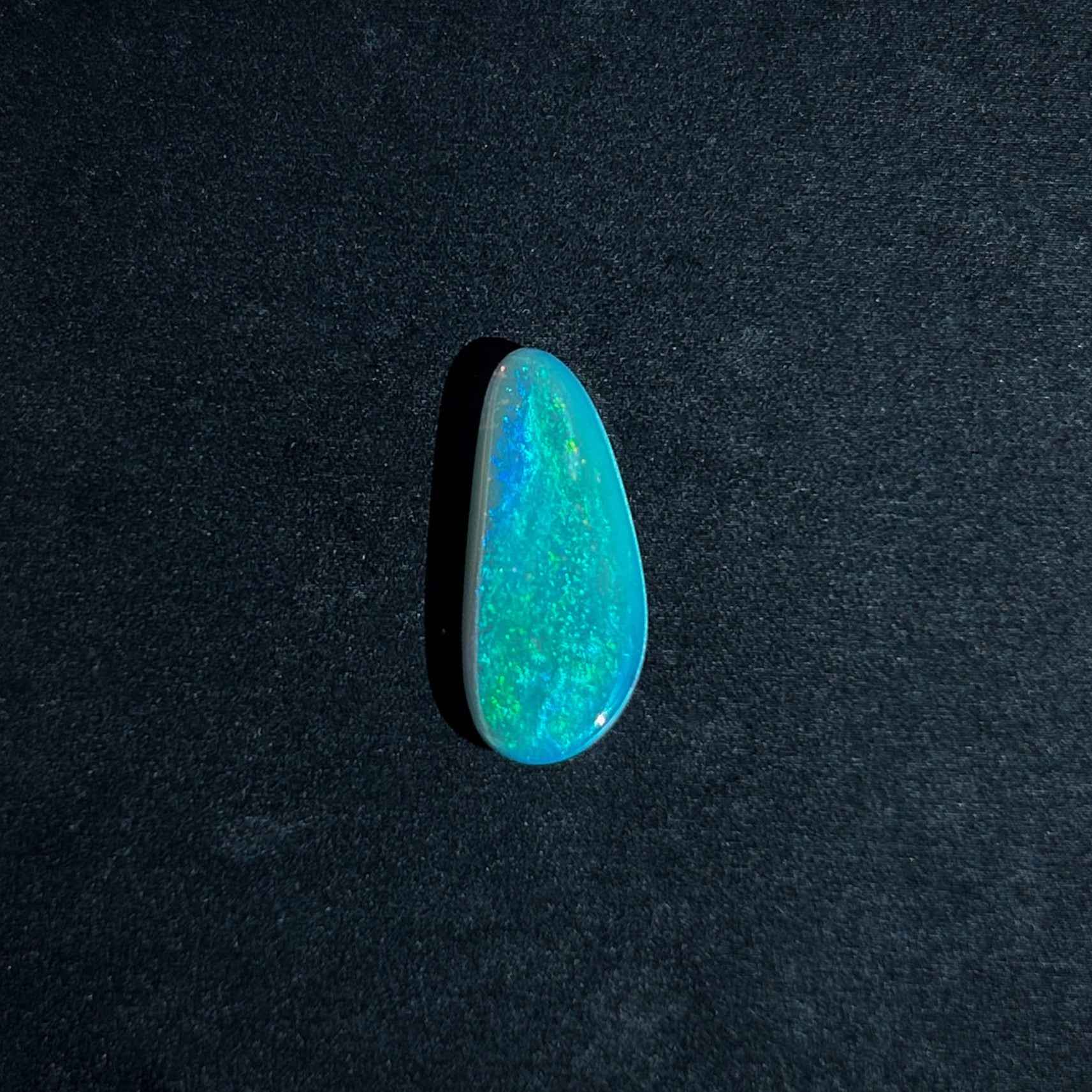 Australian Blue Opal Solid Gemstone for DIY Craft