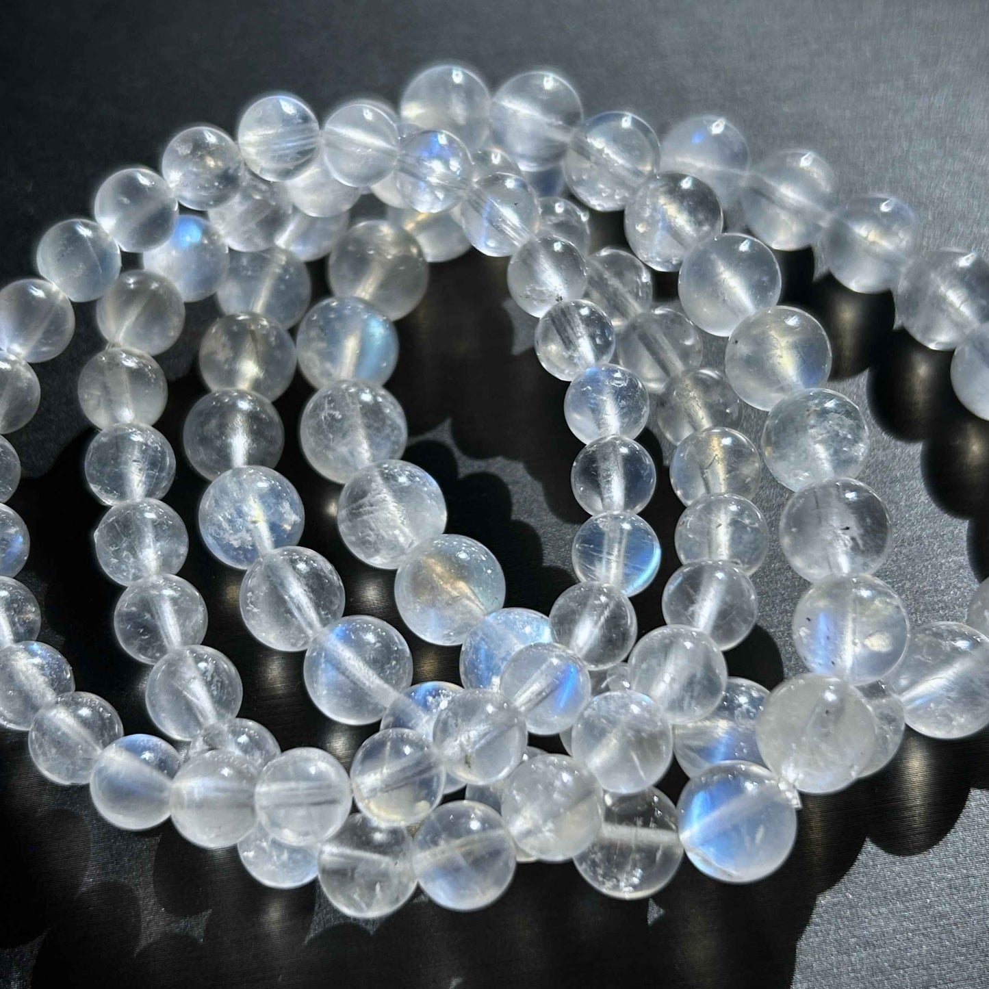 High Quality Moonstone Bracelet in 7 to 9MM | Birthstone of June