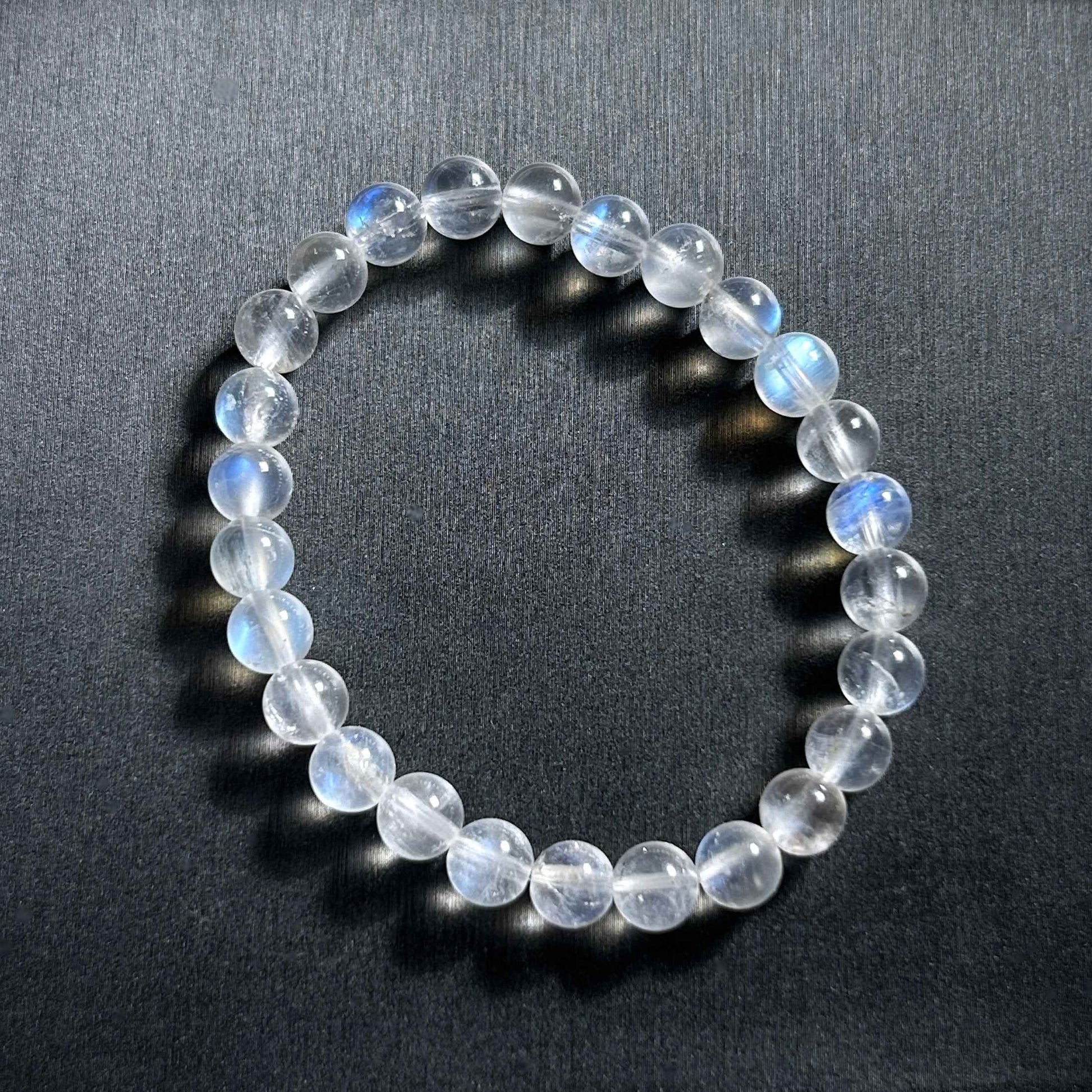 High Quality Moonstone Bracelet in 7 to 9MM | Birthstone of June